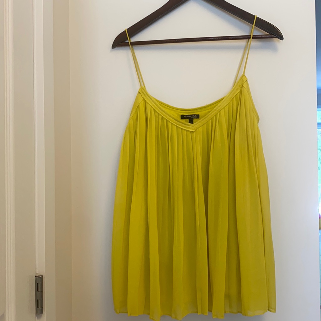 2/40$* Massimo Dutti Spaghetti Straps Top